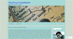 Desktop Screenshot of cruzarlasalambradas.com