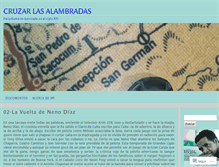 Tablet Screenshot of cruzarlasalambradas.com